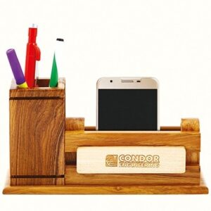 Pen and Phone Holder Desk Organizer for Office - Corporate Gifting