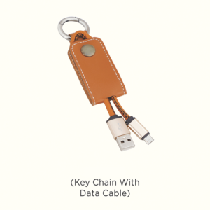 Keychain with USB Cable Portable Quick Charge Data Transfer